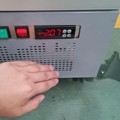 Air Cooling 3 Glass Door Display Freezer Supermarket