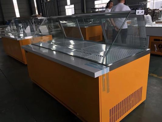 Refrigerated preservation cabinet Seafood cabinet marinated meat marinated vegetables cold dish cabinet commercial horiz