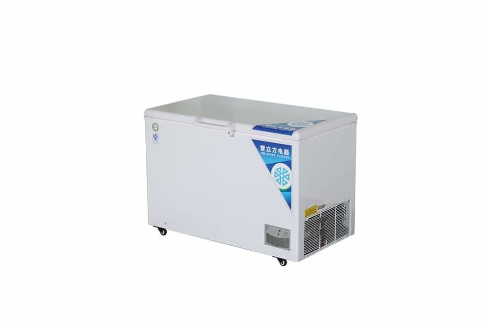 Top Open Commercial Deep Chest Freezer 220V Stainless Steel