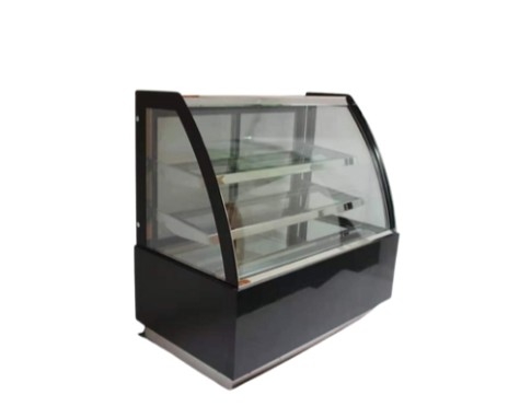 Commercial large capacity refrigerator, baking cabinet, refrigeration equipment, cake display cabinet with lamp